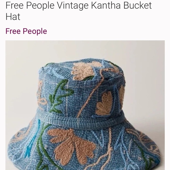 Free People Vintage Kantha Bucket Hat main image 9